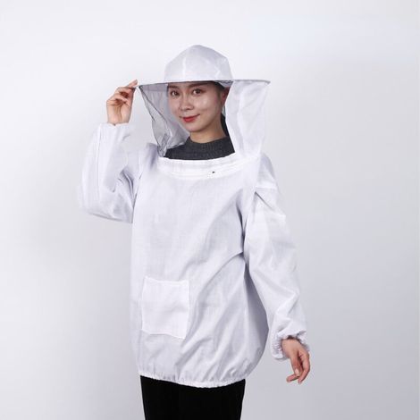 [JAMAIS UTILISÉ]Imkeranzug, Wespenschutzanzug, professionelle Imkerjacke, zum Schutz vor Bienenstichen
