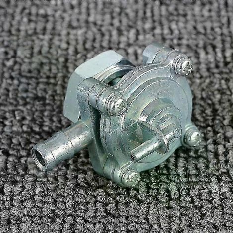 Robinet d'essence universel pour motos, compatible avec différents modèles.