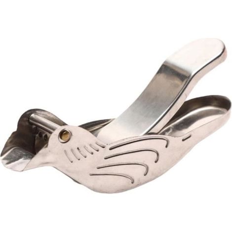 Centrifugeuse - Oiseau - Acier inoxydable - À main - Facile à nettoyer (1/4)