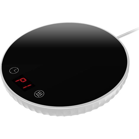 Chauffe-tasse intelligent pour bureau, chauffe-boisson avec 2 réglages de température, arrêt automatique, chauffe-thé électrique et chauffe-bougie pour la maison et le bureau (1/5)