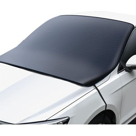 Housse Pare Brise Store Pare Brise Voiture Protection Thermique Anti UV Pliable Hiver Neige Voyage Utilitaire Housse Pliable Pour Neige Hiver (1/5)