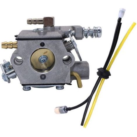 Carburateur WT-820 compatible avec les modèles A021001921 et A021001920 CS400, CS370 et CS400F, kit de conduite de carburant de rechange WT985 et A021001311 (1/5)