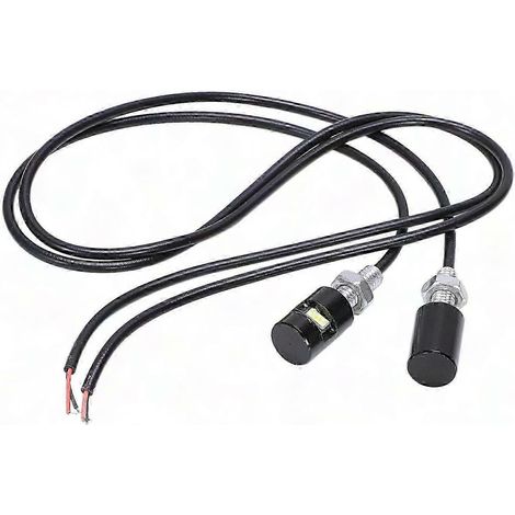 x Feux de plaque d'immatriculation LED blancs pour motos et voitures, pour une visibilité accrue (1/4)
