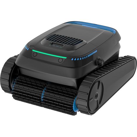 Robot Piscine sans Fil Sol et Parois, Ligne d'eau, Aspirateur Piscine sans Fil Batterie, LPH Max, Navigation Intelligente, Nettoyeur de Piscine Jusqu'à 170 ㎡ (1/5)
