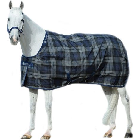 125 cm, Marineblau: Bucas Celtic Stable Modell 150g herausnehmbare gepolsterte Boxdecke (1/5)