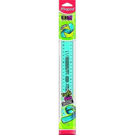 Règle incassable Twist'n Flex 30 cm cartographiée (1/3)