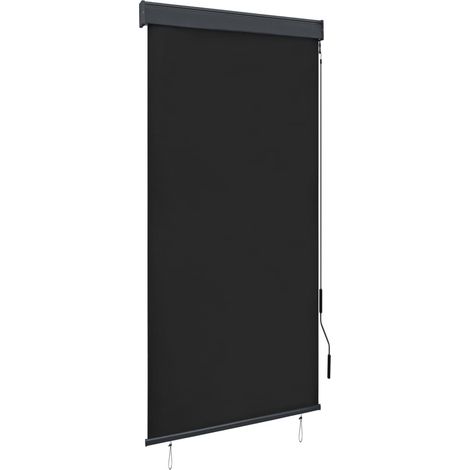 Estor enrollable de exterior gris antracita 100x250 cm vidaXL (1/6)