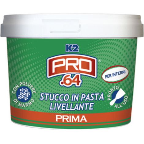 STUCCO IN PASTA LIVELLANTE PRO 64 K2 DA  1 KG Q.TA 12
