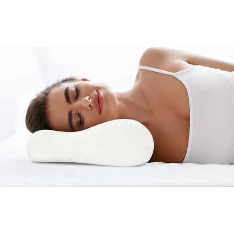 Cuscino sagomato in materiale termoplastico 50x30 cm Toulouse/Aloe