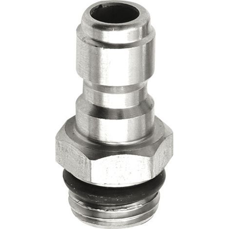 1/4"-Schnellkupplung, 14-mm-Außengewinde auf 1/4"-Schnellkupplungsadapter für Seifensprüher an Hochdruckreinigern, Schaumlanze, Edelstahlkupplung (1/5)