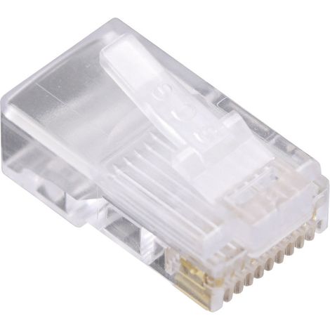 BEL Stewart Connectors 1400-1000-06 Modular-Stecker für Rundkabel 1400-1000-06 Stecker, gerade Pole (1/2)