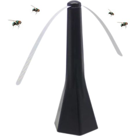 Ventilateur anti-mouches portable pour table extérieur, ventilateur de table pour pique-nique, restaurant, fête, maison, intérieur et extérieur (1/5)