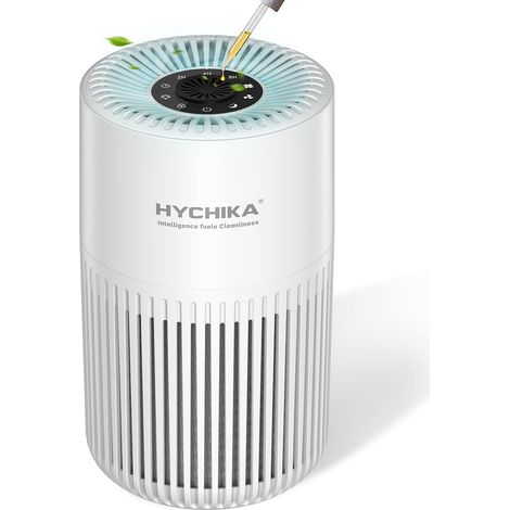 Purificateur d'Air Chambre - Filtration Efficace contre Allergies et Odeurs, Silencieux, avec Éponge d'Aromathérapie, 10W Économie d'Énergie, CADR 95, Air Purifier HEPA pour Maison Bureau (1/5)