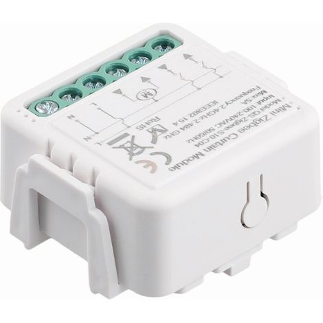Module intelligent MINI C04 pour variateur de rideau lumineux Zigbee, disjoncteur et interrupteur intelligent Zero Fire.