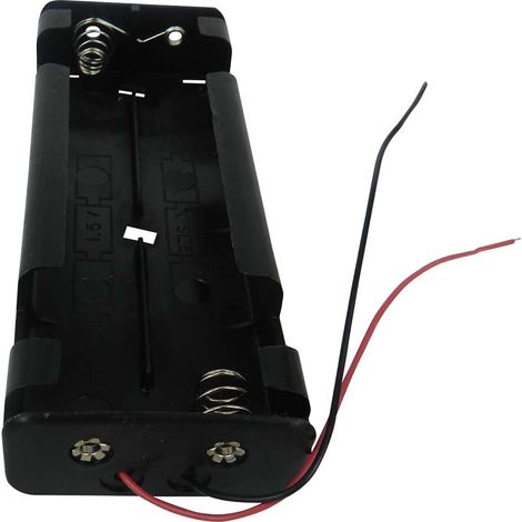 Porte-pile 6 x RS PRO C, raccordement Fils ( Prix pour 1 )