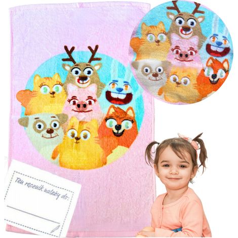 Handtuch 30x50 cm Kindergarten Kinderkrippe für Kinder kleine Baumwolle