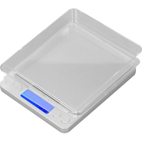 Küchenwaage, 3 kg Kapazität, 0,1 g Genauigkeit, Digitalanzeige, Messwerkzeug für Küche und Tee (1/5)