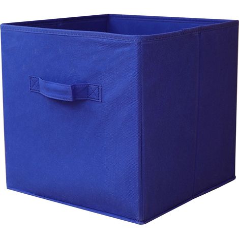 2 Panier de rangement, toile, pliable, poignées, imperméable, jouets, vêtements, chambre, dressing, bureau (1/5)