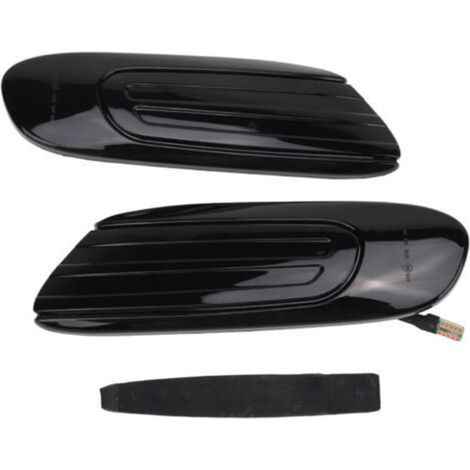 Paire de feux de position latéraux, lentille fumée, éclairage ambre de remplacement pour COOPER F55 F56 F57 2014 2017 (1/4)