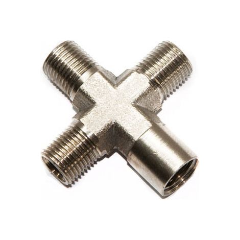 DISTRIBUIDOR DE AIRE NEUMÁTICO PARA AERÓGRAFO PARA 3 MANGUERAS 1/8