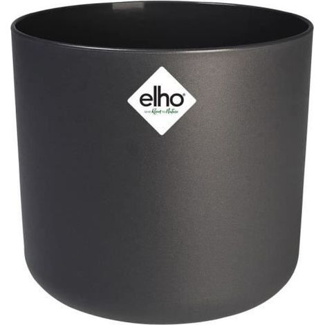 Pot De Fleurs Rond LOFT URBAN - Plastique Réservoir - Ø30 - Rose poudré