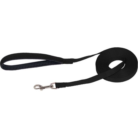 Nobby Suchleine flach schwarz L x B 10 m x 15 mm Schlepp-/Fährtenleine