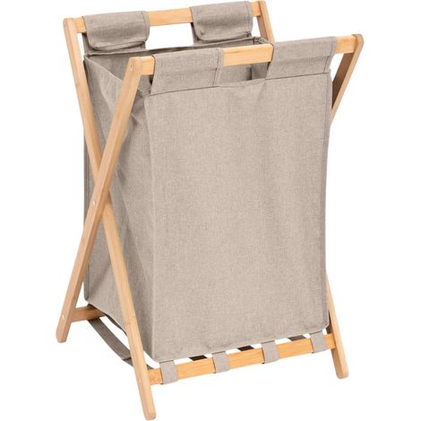 Wäschekorb tidy box 50l faltbar grau - 5five (1/5)