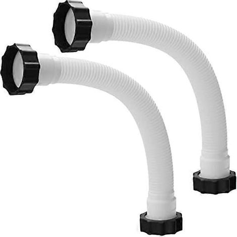 Lot de 2 tuyaux de pompe pour filtre à sable de piscine -- (1/5)