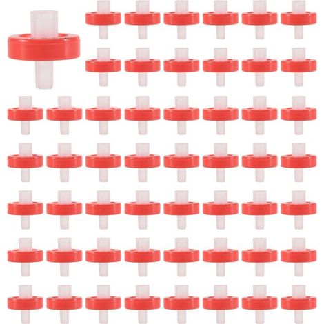 500 Pièces Seringue Filtre PTFE, Seringue Laboratoire Filtre 13Mm Membrane Diamètre, 0.22μM Pores Taille, HPLC (1/4)