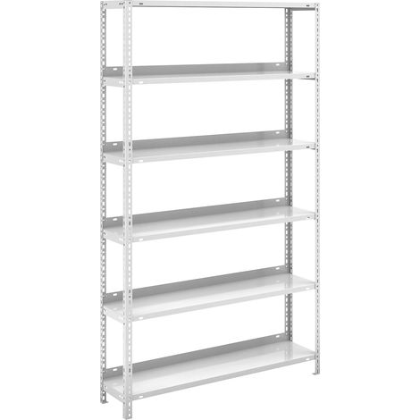 hofe, Rayonnage de bureau à boulonner gris clair RAL 7035, (1/3)