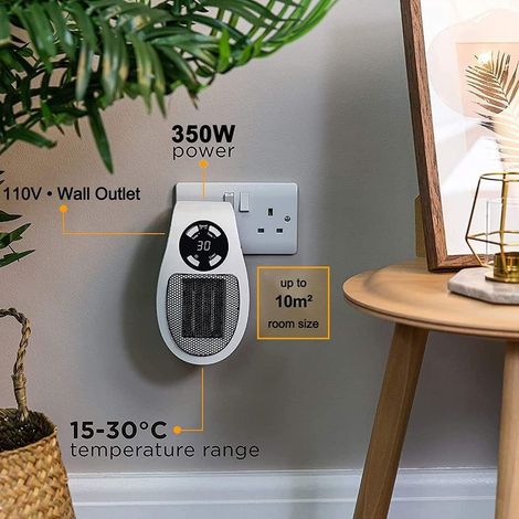 Fan Heater - 3 Modes, 900W or 1500W, 20m² (1/5)
