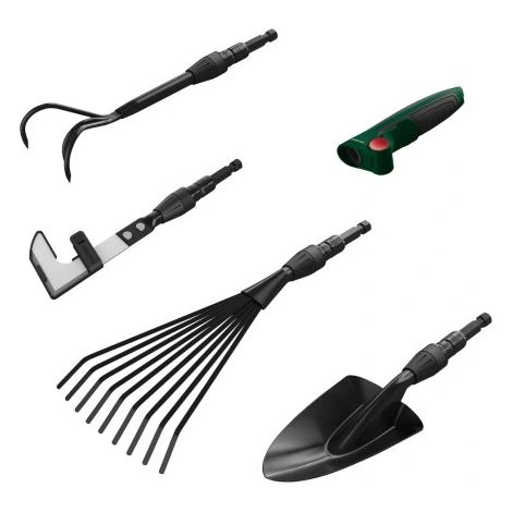 Parkside Gartengeräte-Set, 5-teilig