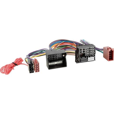 Faisceau Kit mains libre ISO compatible avec Audi VW Seat Skoda Quadlock - Cable MUTE