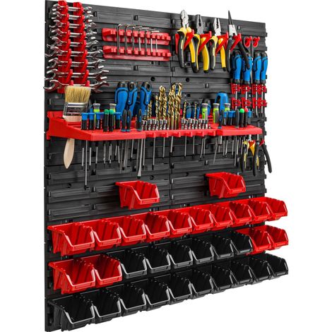 Étagère à outils 78x78 cm pour atelier ou garage (1/5)