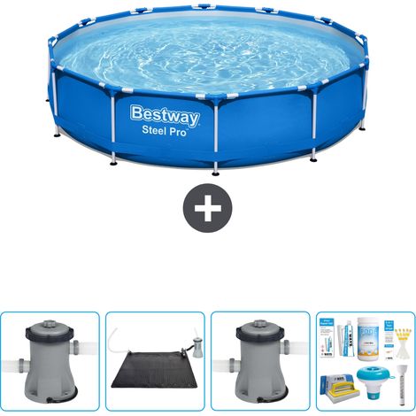 Bestway Piscina Bestway Steel Pro Rotonda - 366x76 cm - 7-pezzi  S22751