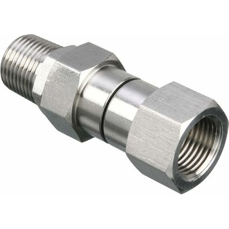 Schwenkbarer Hochdruckreiniger mit 3/8-Zoll-NPT-Außengewindeanschluss aus Edelstahl, 4500 PSI (1/4)