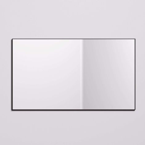 Espejo Brut 140X80 - Negro Mate (1/4)