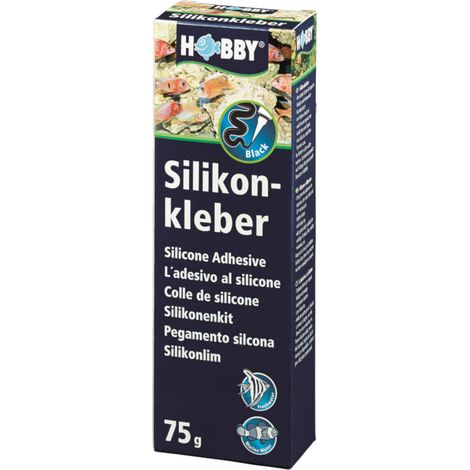 Hobby Silikonkleber, schwarz - 75 g
