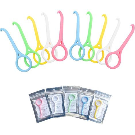 Lot de 10 Outils de Retrait d'aligneur pour enlever Les Dents Aligner Les Dents Crochet de Dentition Correcteur buccal pour appareils dentaires (1/5)
