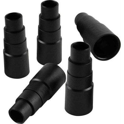 Staubsaugerschlauchadapter, Staubsauger-Dekompressionsadapter, Universal-Schlauchverbinder, Staubsauger-Staubabsaugungsschlauchverbinder (5 Stück) (1/4)