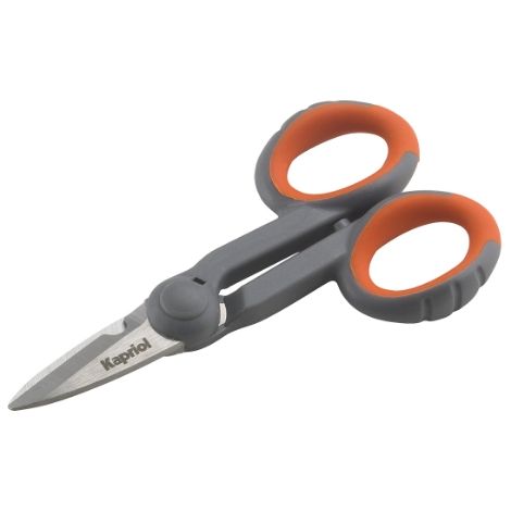 Forbice inox 140 mm. impugnatura ergonomica e confortevole
