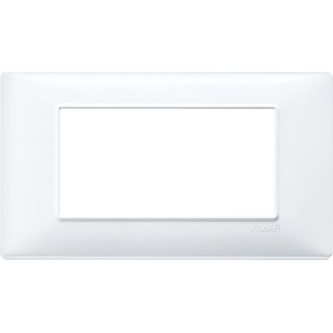 Placca 4M bianco Vimar Plana 14654.01
