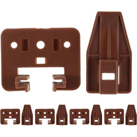 Kit de réparation pour glissières tiroir , 5 jeux en plastique et (1/5)