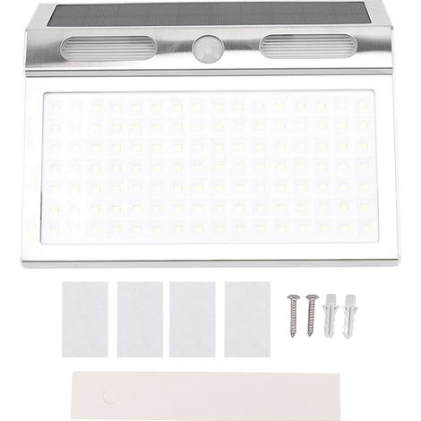 murale solaire à détecteur de mouvement IP65 étanche 112 LED (1/4)