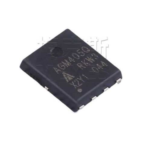 AGM405Q Chip-Controller, N-Kanal integrierter Schaltkreis, PDFN5x6 Gehäuse, elektronisches Bauteil, 5 Stück, 5 Stück versendet.