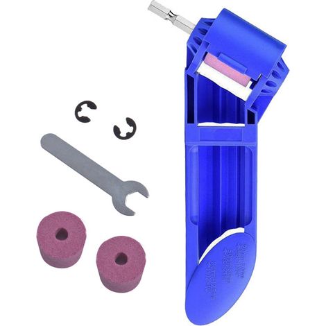 Schleifscheiben-Bohrerschärfer, Handwerkzeuge, Nagelbohrer-Set, Stufenbohrer-Zubehörschärfer