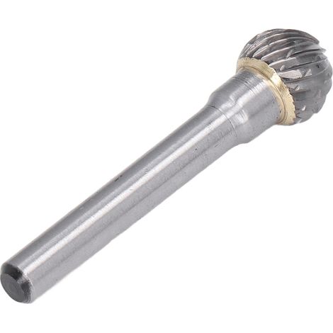 Fraise rotative boule en alliage YG8 double rainure pour gravure bois et fabrication d'outils (1/5)