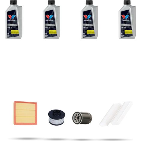 Kit tagliando 4 FILTRI e 4L OLIO compatibile con Ds7 Crossback 1.5 BlueHdi 96kw dal 2018 (1/5)