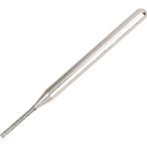 Ensemble de 30 aiguilles à aiguiser cylindriques plates en émeri, accessoires pour meuleuse électrique, 1 mm (1/5)