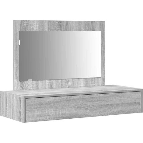 Maison Exclusive - Schminktisch mit Schubladen Grau 100 x 40 x 70